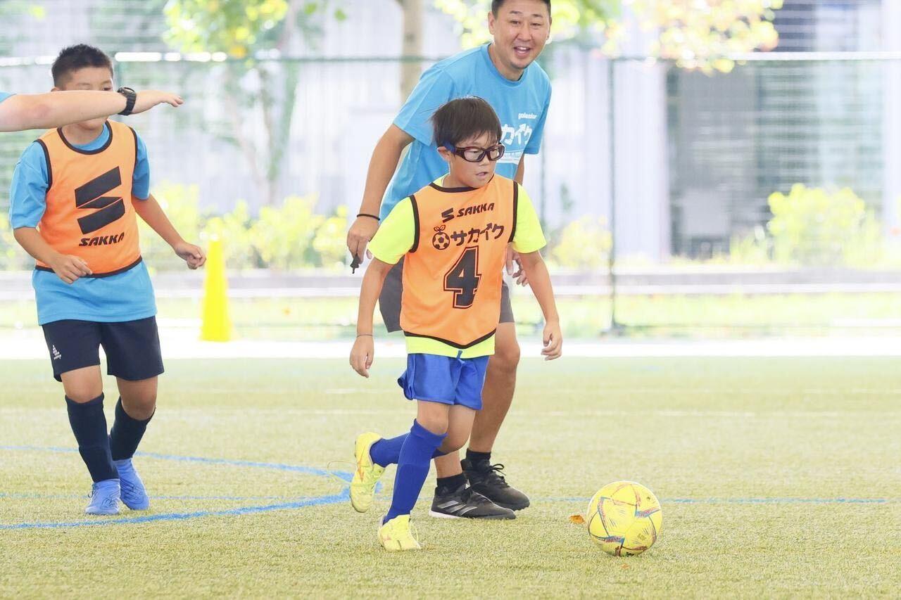 兄妹でのキャンプ参加も！ サッカーを通して、頼もしく成長していく二