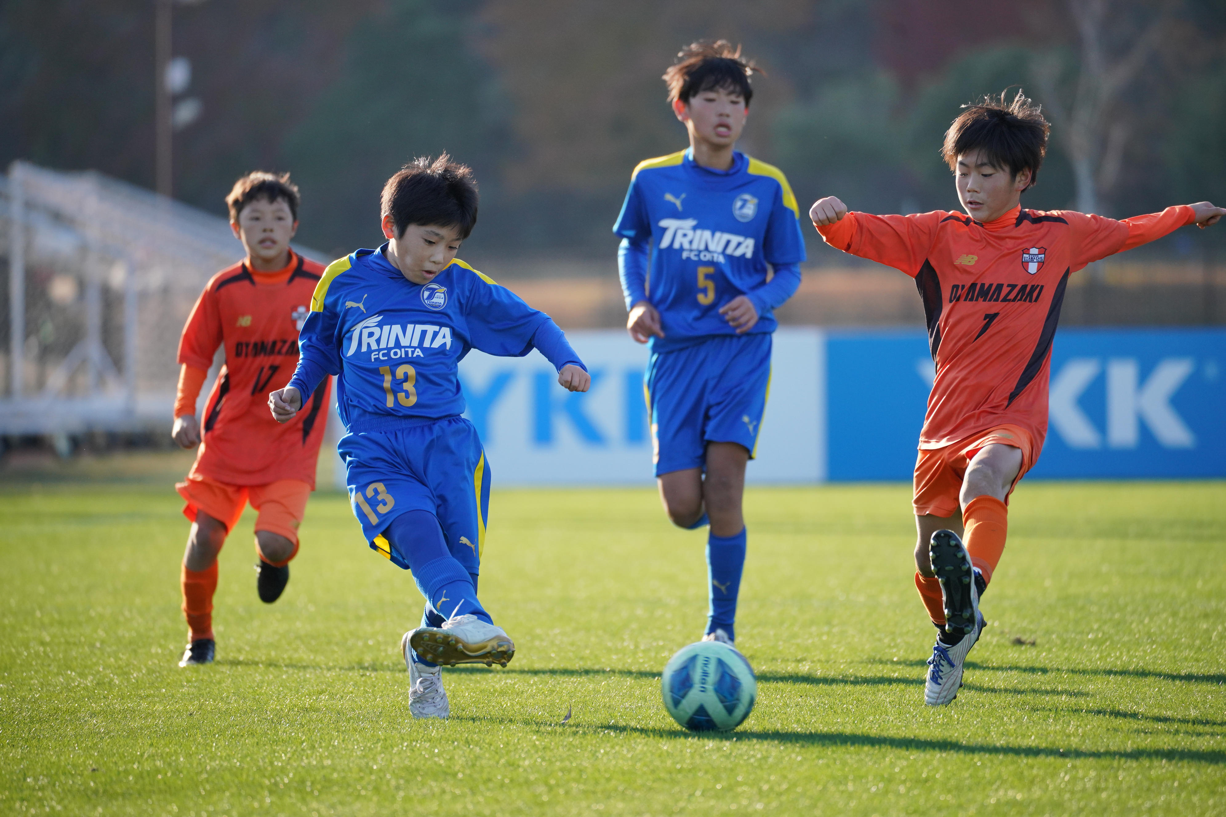 3年連続全国大会に出場した大分トリニータ。岩田智輝を指導した