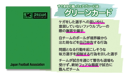 フェアプレーの精神 意外に知られていないグリーンカードの意味とは サカイク