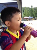 応援よりアイスだな～