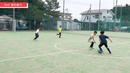サッカーの理解が乏しい子供達にも実践できる！数的同数を崩す為に必要なプレーの原則を理解し実践する練習法