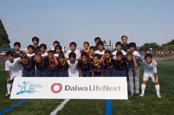 フル動画 Fcバルセロナu 12vs大会選抜チーム 親善試合 U 12ジュニアサッカーワールドチャレンジ13 サカイク