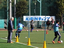 ハリルホジッチ監督が一般応募の中学生を直接指導！KIRINキャンプが開催