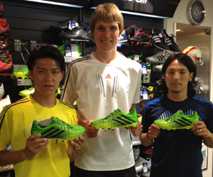adidas Football Dayを開催。石川直宏、扇原貴宏らが愛用スパイクをPR