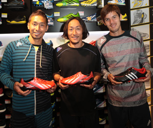 adidas Football Dayを開催。石川直宏、扇原貴宏らが愛用スパイクをPR