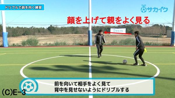 初心者向け 前を向いてドリブルできるようになる練習 サッカー３分間トレーニング サカイク